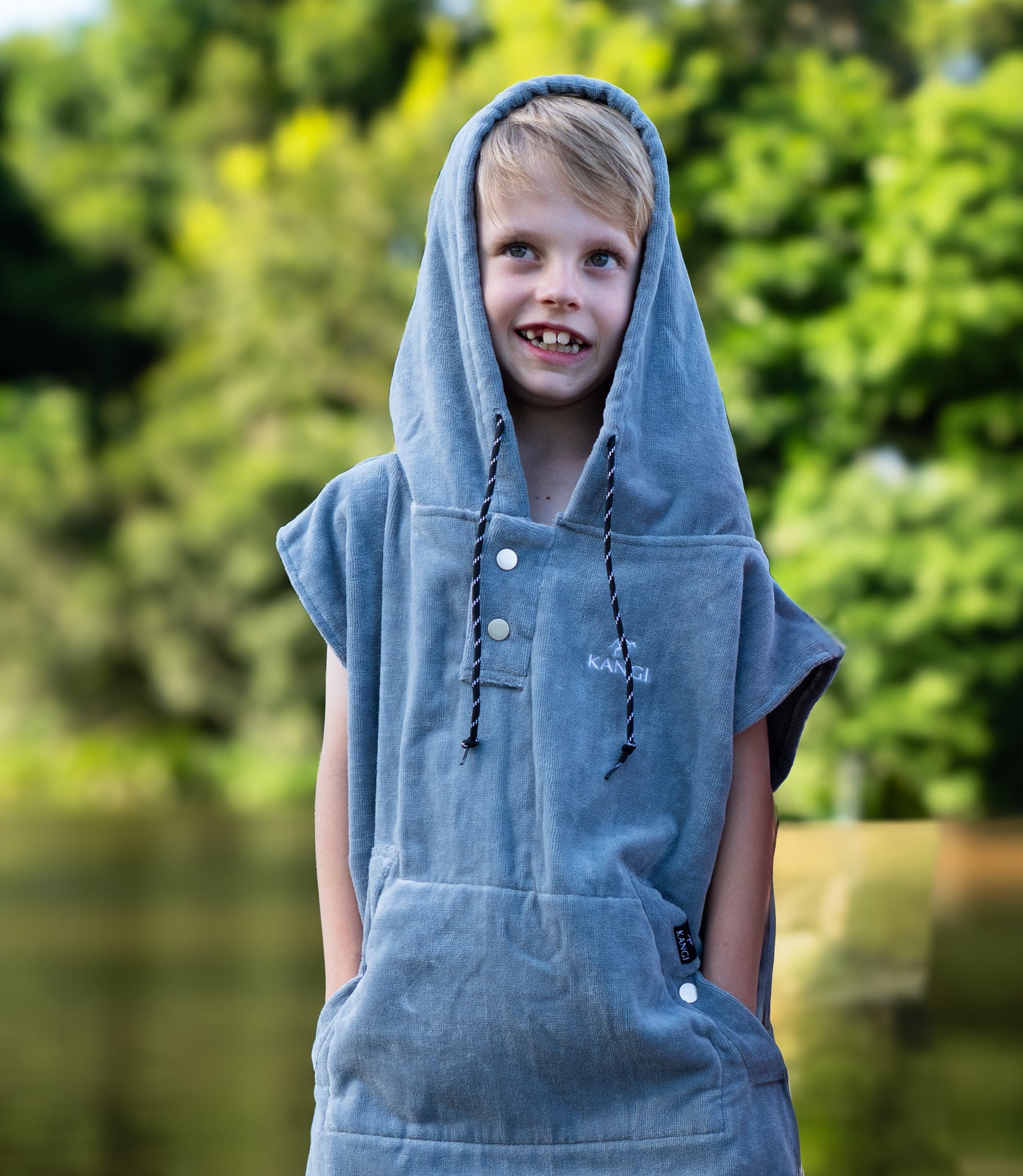 Kids Premium Hooded Towels Cotton Velour 340GSM