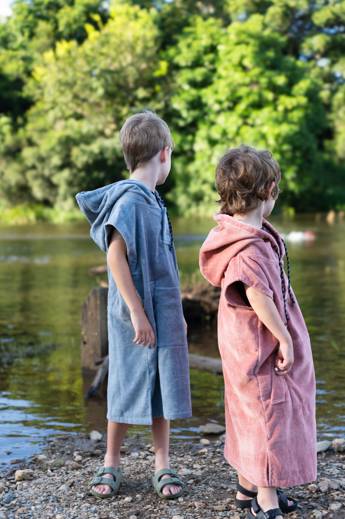 Kids Premium Hooded Towels Cotton Velour 340GSM