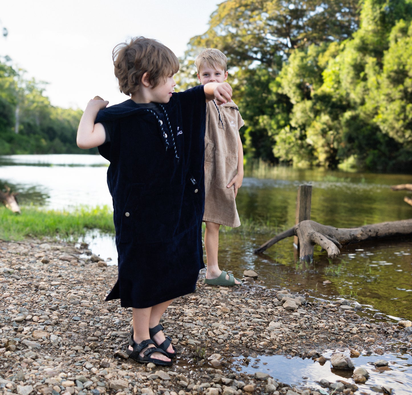 Kids Premium Hooded Towels Cotton Velour 340GSM