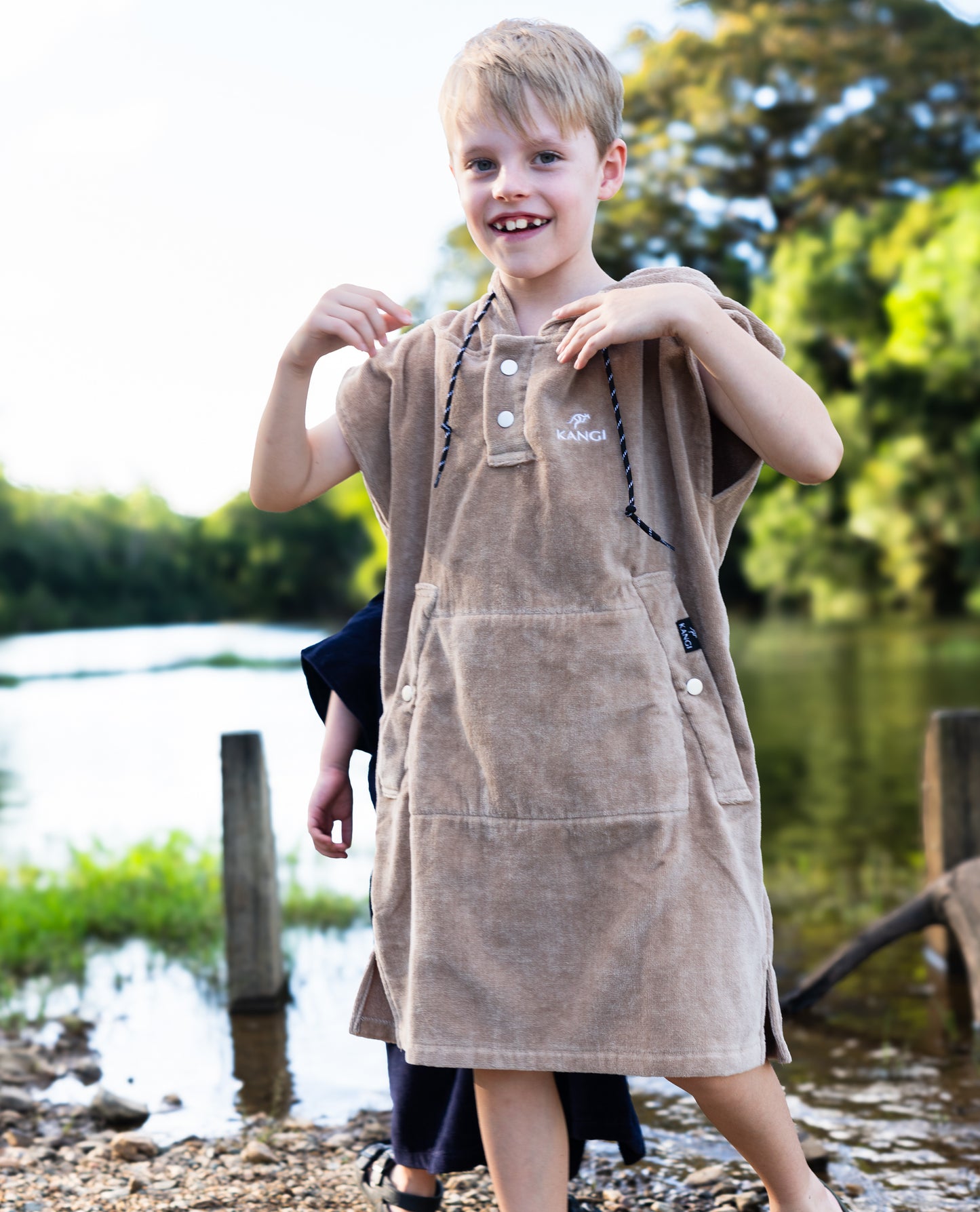 Kids Premium Hooded Towels Cotton Velour 340GSM