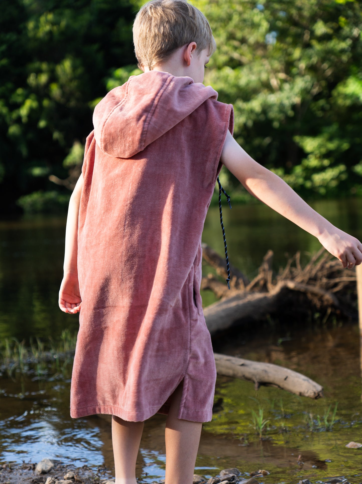 Kids Premium Hooded Towels Cotton Velour 340GSM