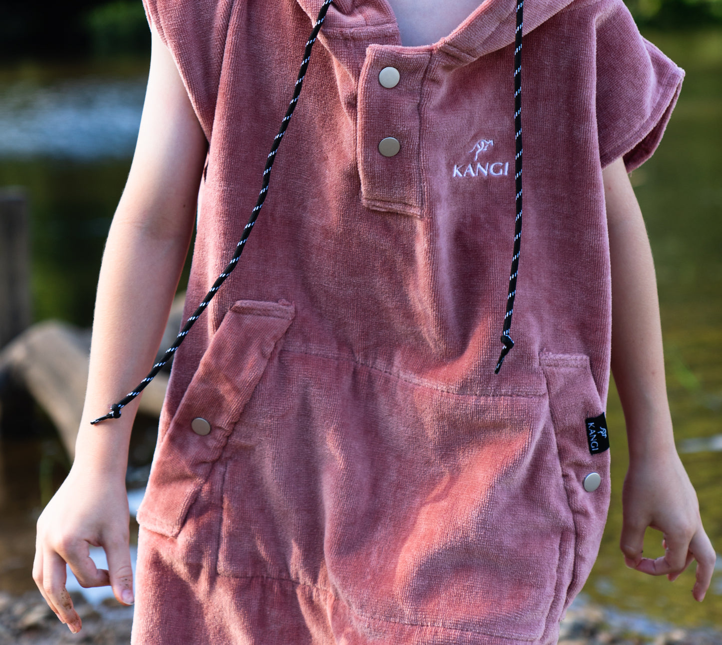 Kids Premium Hooded Towels Cotton Velour 340GSM